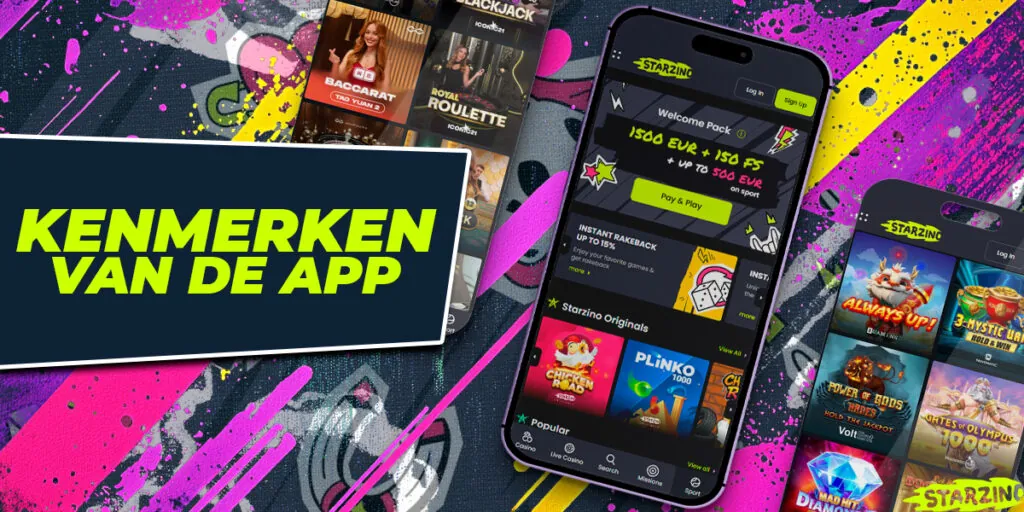 Ongewone voordelen van de casino-app.